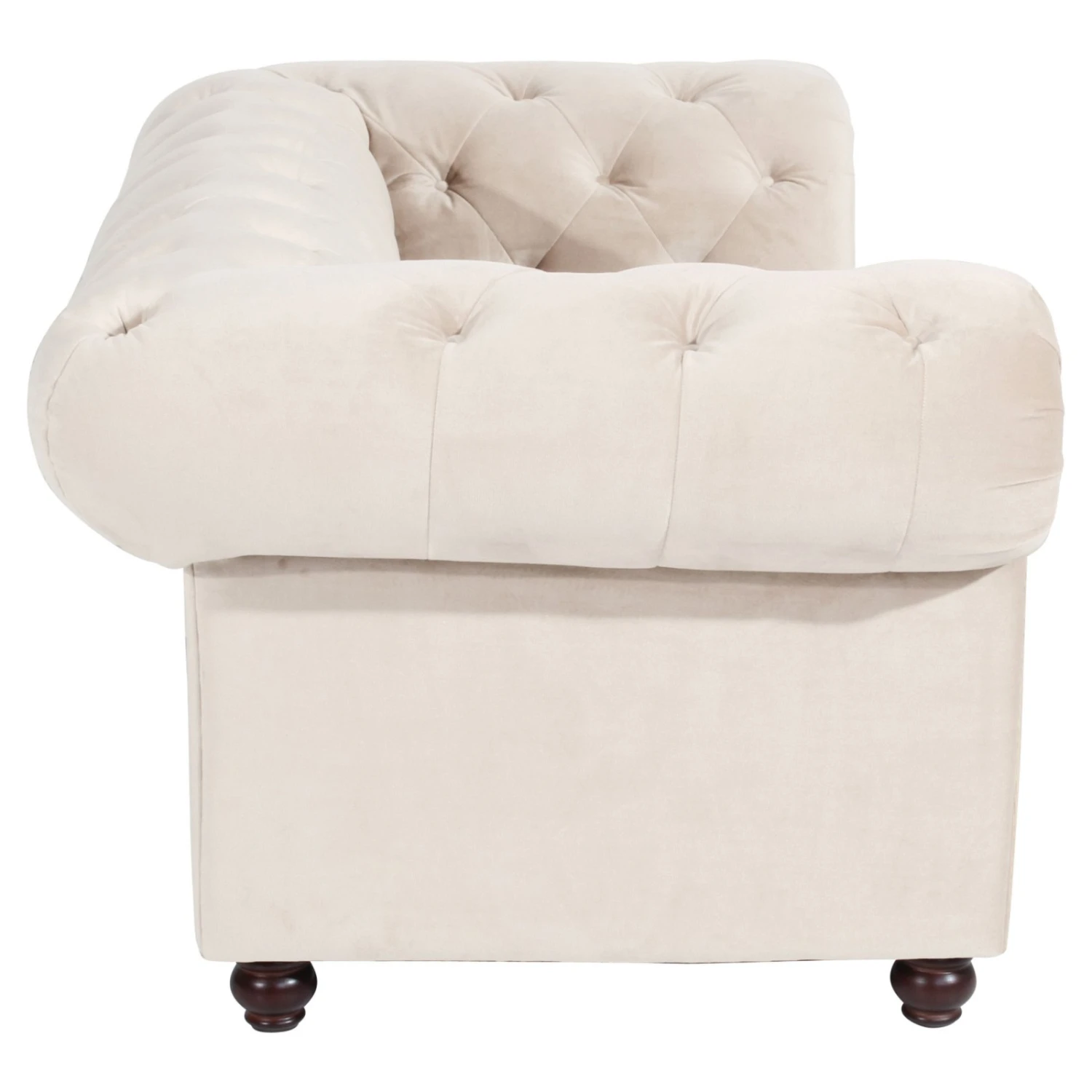 Max Winzer Sofa - 2-Sitzer - creme - Samtvelours - 122 cm breit 3 Max Winzer Sofa - 2-Sitzer - creme - Samtvelours - 122 cm breit – Bild 3