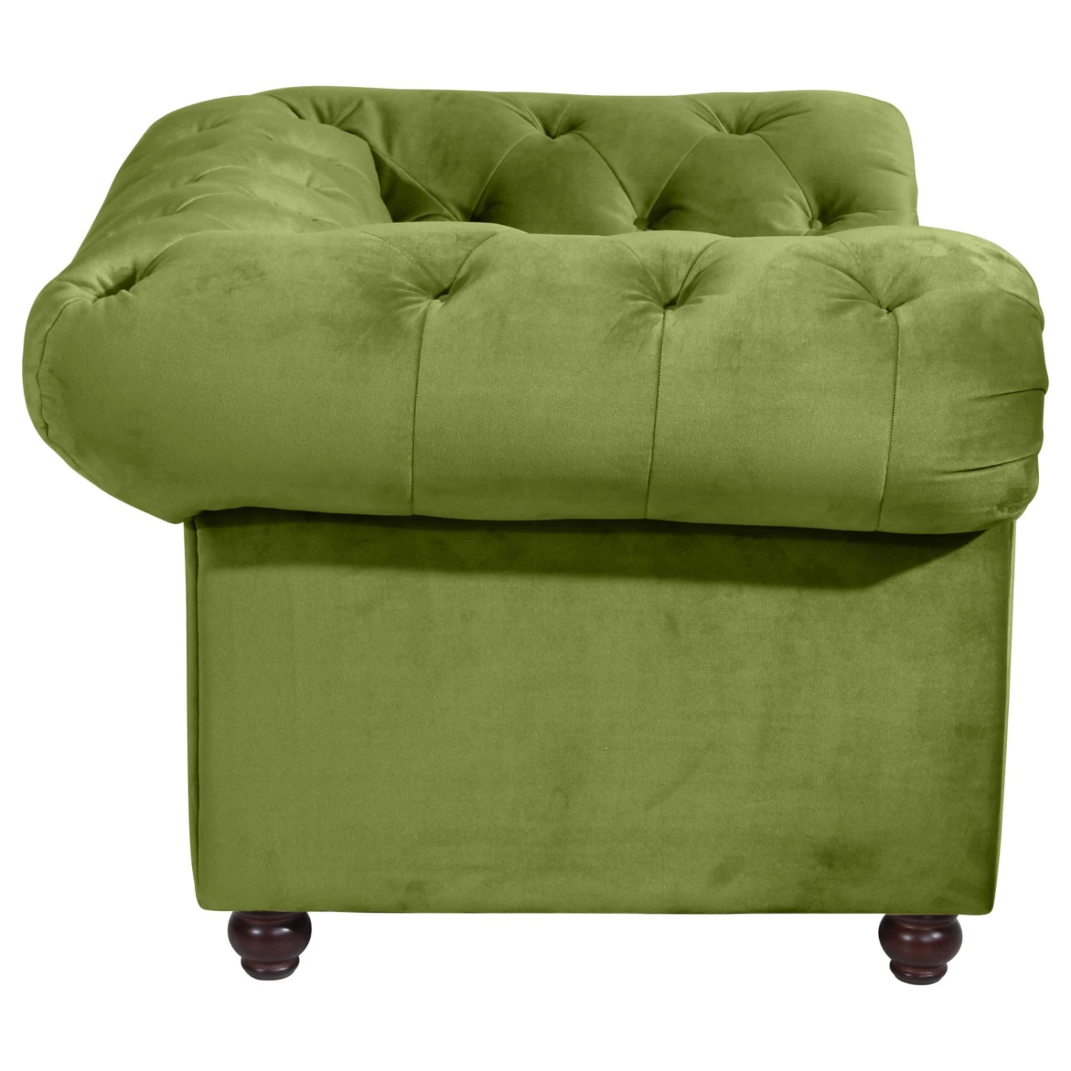 Max Winzer Sessel - oliv - Samtvelours - 58 cm breit 3 Max Winzer Sessel - oliv - Samtvelours - 58 cm breit – Bild 3