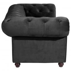 Max Winzer Sofa - 2-Sitzer - schwarz - Samtvelours - 122 cm breit -Wohnzimmer Verkäufe 9003097300 03 1600Wx1600H