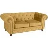 Max Winzer Sofa - 2-Sitzer - mais - Samtvelours - 122 cm breit