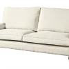 Max Winzer 3-Sitzer Sofa - creme - Flachgewebe in Leinenoptik