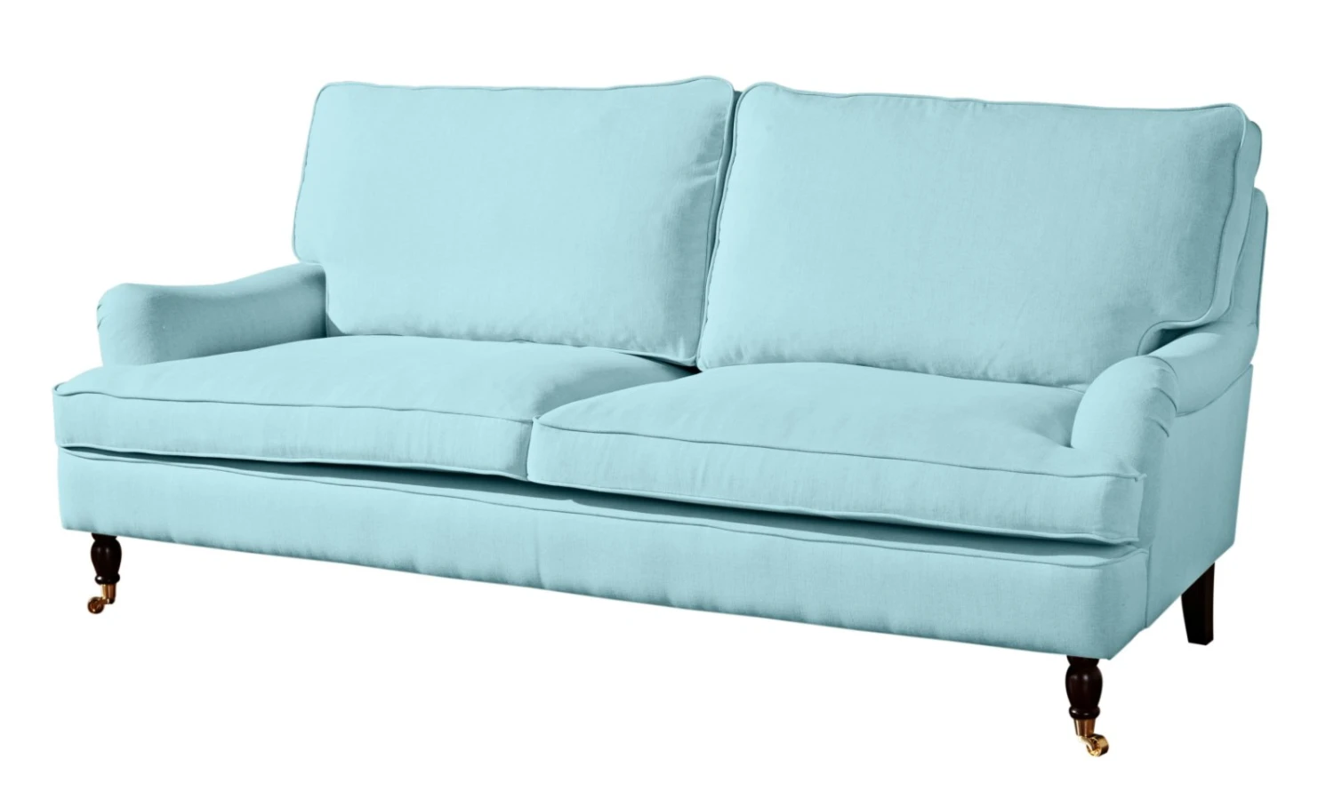 Max Winzer 3-Sitzer Sofa - aqua - Flachgewebe in Leinenoptik 1 Max Winzer 3-Sitzer Sofa - aqua - Flachgewebe in Leinenoptik
