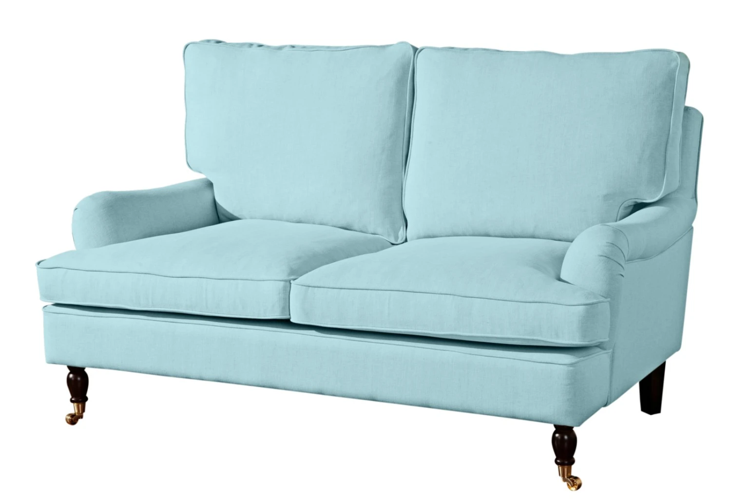 Max Winzer 2-Sitzer Sofa - aqua - Flachgewebe in Leinenoptik 1 Max Winzer 2-Sitzer Sofa - aqua - Flachgewebe in Leinenoptik