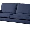 Max Winzer 3-Sitzer Sofa - dunkelblau - Flachgewebe in Leinenoptik
