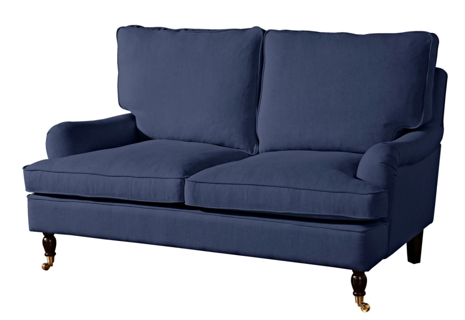 Max Winzer 2-Sitzer Sofa - dunkelblau - Flachgewebe in Leinenoptik 1 Max Winzer 2-Sitzer Sofa - dunkelblau - Flachgewebe in Leinenoptik