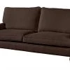 Max Winzer 3-Sitzer Sofa - schoko - Flachgewebe in Leinenoptik
