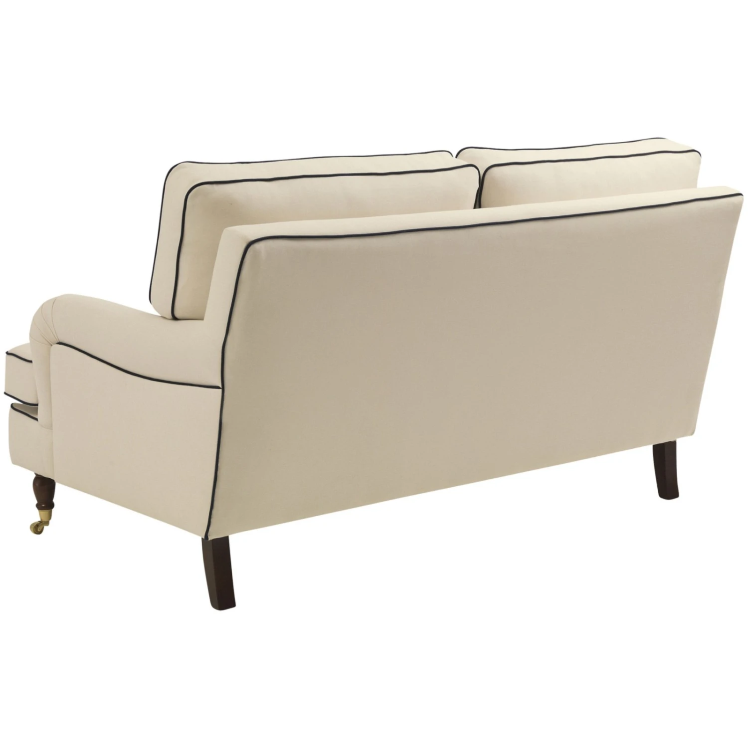 Max Winzer 2-Sitzer Sofa - creme-dunkelblau - Flachgewebe in Leinenoptik 3 Max Winzer 2-Sitzer Sofa - creme-dunkelblau - Flachgewebe in Leinenoptik – Bild 3