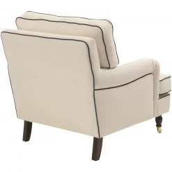 Max Winzer Sessel - creme-dunkelblau - Flachgewebe in Leinenoptik -Wohnzimmer Verkäufe 9003103200 03 1600Wx1600H