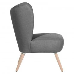 Max Winzer Cocktailsessel SARI - grau - Flachgewebe in Leinenoptik -Wohnzimmer Verkäufe 9003105200 03 1600Wx1600H