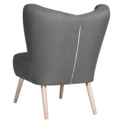 Max Winzer Cocktailsessel SARI - grau - Flachgewebe in Leinenoptik -Wohnzimmer Verkäufe 9003105200 04 1600Wx1600H