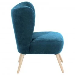Max Winzer Cocktailsessel SARI - petrol - Veloursstoff -Wohnzimmer Verkäufe 9003106500 03 1600Wx1600H