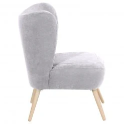 Max Winzer Cocktailsessel SARI - silber - Veloursstoff 7 Max Winzer Cocktailsessel SARI - silber - Veloursstoff -Wohnzimmer Verkäufe 9003106600 03 1600Wx1600H
