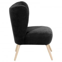 Max Winzer Cocktailsessel SARI - schwarz - Veloursstoff 7 Max Winzer Cocktailsessel SARI - schwarz - Veloursstoff -Wohnzimmer Verkäufe 9003106700 03 1600Wx1600H