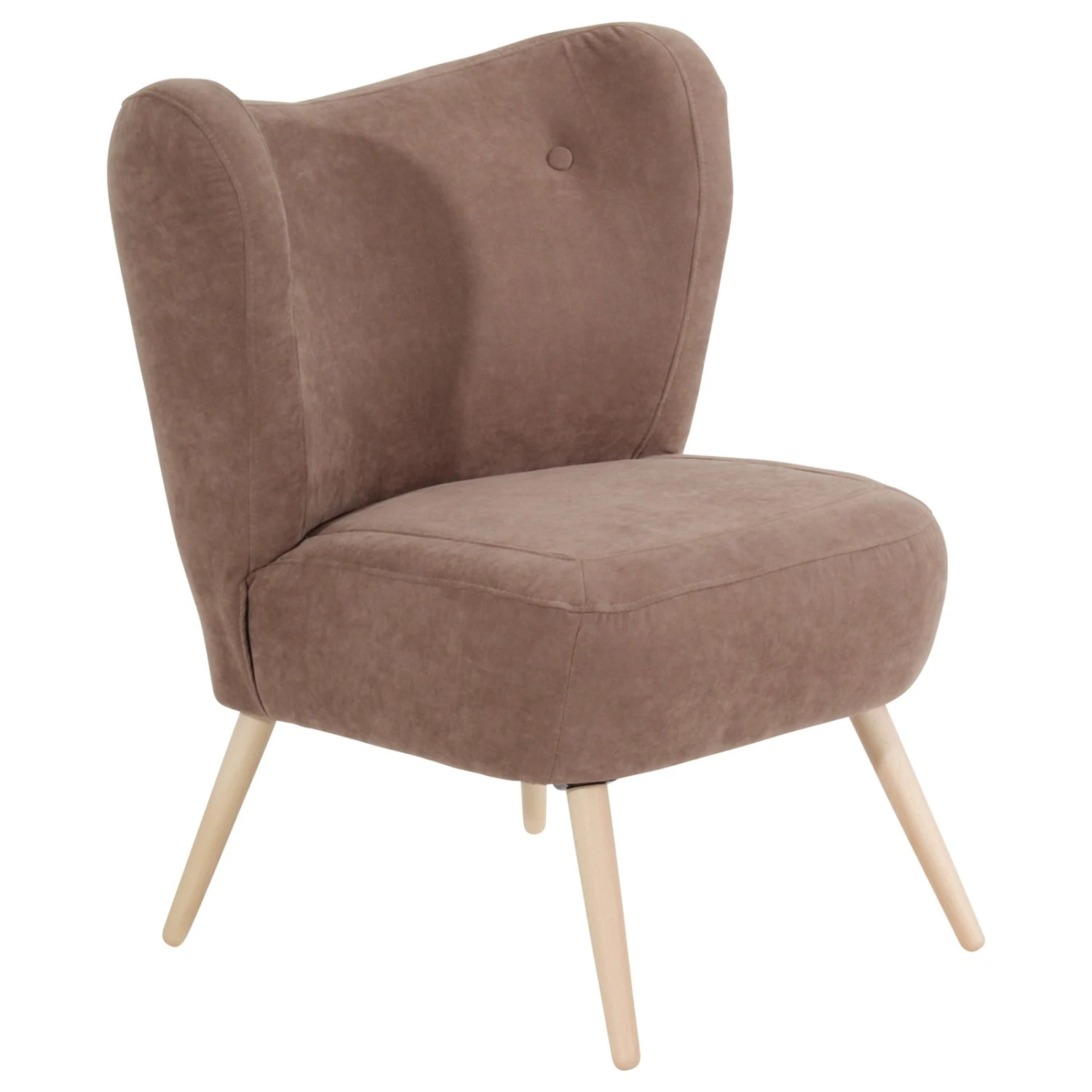 Max Winzer Cocktailsessel SARI - sahara - Veloursstoff 2 Max Winzer Cocktailsessel SARI - sahara - Veloursstoff – Bild 2