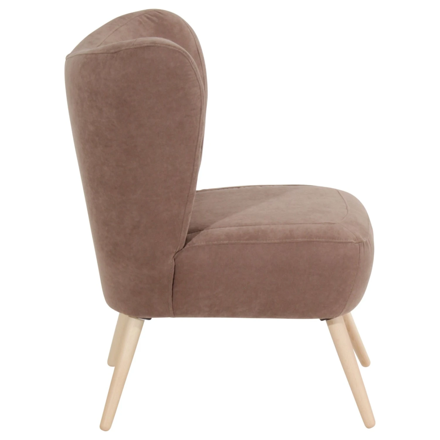 Max Winzer Cocktailsessel SARI - sahara - Veloursstoff 4 Max Winzer Cocktailsessel SARI - sahara - Veloursstoff – Bild 4