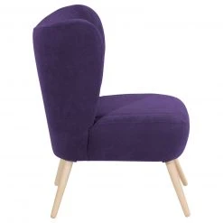 Max Winzer Cocktailsessel SARI - violett - Veloursstoff -Wohnzimmer Verkäufe 9003107200 03 1600Wx1600H