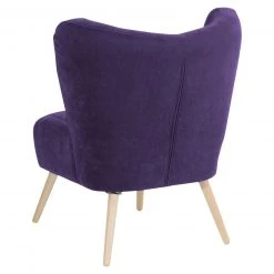 Max Winzer Cocktailsessel SARI - violett - Veloursstoff -Wohnzimmer Verkäufe 9003107200 04 1600Wx1600H