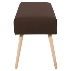 Max Winzer Sitzbank - braun - Buche massiv - Kunstleder -Wohnzimmer Verkäufe 9003110500 04 1600Wx1600H