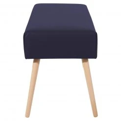 Max Winzer Sitzbank - dunkelblau - Buche massiv - Kunstleder -Wohnzimmer Verkäufe 9003111000 04 1600Wx1600H