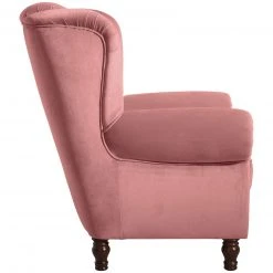 Max Winzer Ohrensessel - rose - Samtvelours -Wohnzimmer Verkäufe 9003118800 03 1600Wx1600H