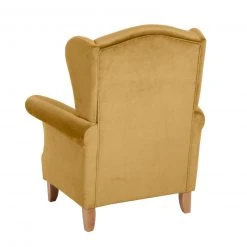 Max Winzer Ohrenbackensessel - mais - Samtvelours - mit Kissen -Wohnzimmer Verkäufe 9003120800 03 1600Wx1600H