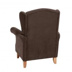 Max Winzer Ohrenbackensessel - braun - Veloursstoff - mit Kissen -Wohnzimmer Verkäufe 9003122000 03 1600Wx1600H
