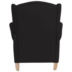 Max Winzer Ohrenbackensessel - schwarz - Kunstleder - mit Kissen -Wohnzimmer Verkäufe 9003123600 04 1600Wx1600H