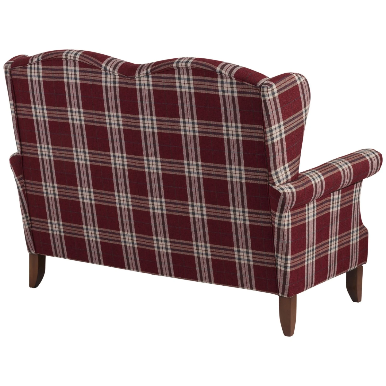 Max Winzer 2-Sitzer - rot-kariert - Flachgewebe - mit Kissen 4 Max Winzer 2-Sitzer - rot-kariert - Flachgewebe - mit Kissen – Bild 4
