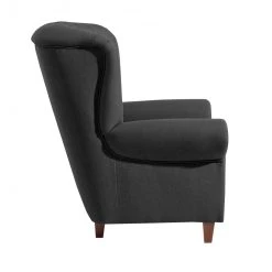 Max Winzer Sessel - schwarz - Leinenoptik - Massivholz -Wohnzimmer Verkäufe 9003125400 03 1600Wx1600H