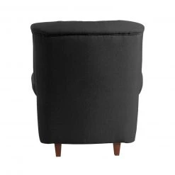 Max Winzer Sessel - schwarz - Leinenoptik - Massivholz -Wohnzimmer Verkäufe 9003125400 04 1600Wx1600H