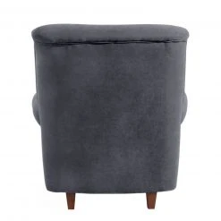 Max Winzer Sessel - anthrazit - Veloursstoff - Massivholz -Wohnzimmer Verkäufe 9003126100 03 1600Wx1600H