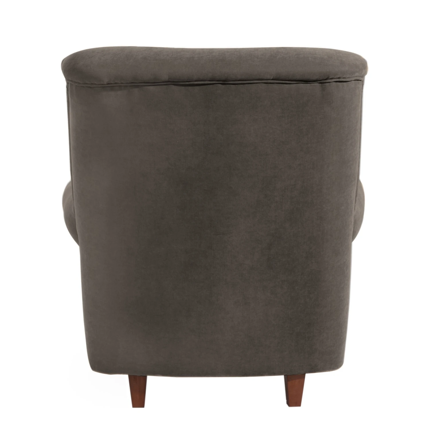 Max Winzer Sessel - stein - Veloursstoff - Massivholz 3 Max Winzer Sessel - stein - Veloursstoff - Massivholz – Bild 3