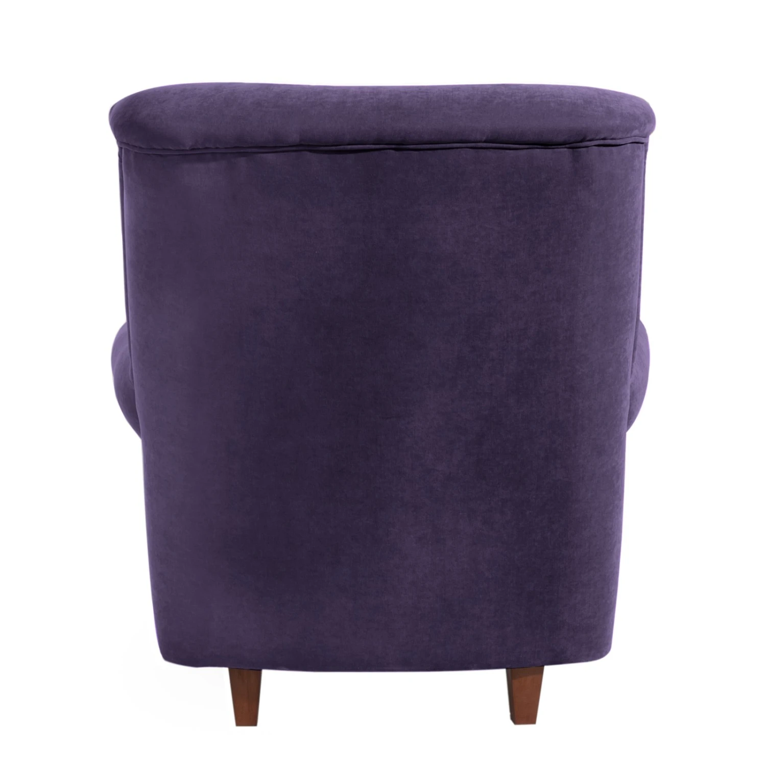 Max Winzer Sessel - violett - Veloursstoff - Massivholz 3 Max Winzer Sessel - violett - Veloursstoff - Massivholz – Bild 3