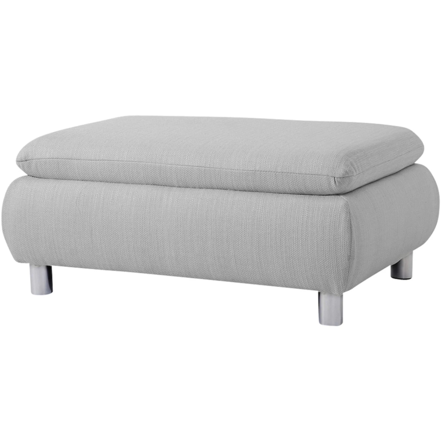 Max Winzer Hocker - silber - feines Strukturgewebe 1 Max Winzer Hocker - silber - feines Strukturgewebe