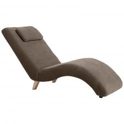 Max Winzer Polsterliege - sahara - Veloursstoff - mit Kissen