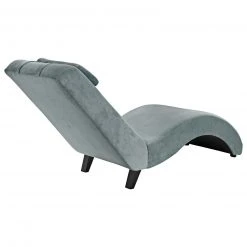 Max Winzer Polsterliege - grau - Samtvelours - mit Kissen -Wohnzimmer Verkäufe 9003149100 03 1600Wx1600H