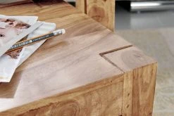 3-teiliger Satztisch - klar lackiert - Akazie massiv -Wohnzimmer Verkäufe 9003286000 04 1600Wx1600H