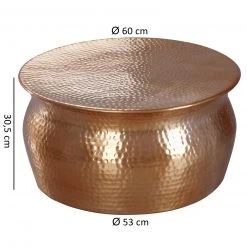 Loungetisch - kupfer - Aluminium -Wohnzimmer Verkäufe 9003288700 03 1600Wx1600H