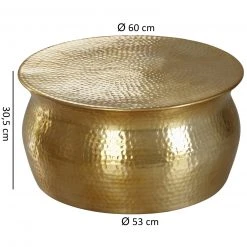 Couchtisch - gold - Aluminium -Wohnzimmer Verkäufe 9003288800 03 1600Wx1600H