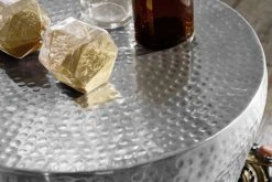 Beistelltisch - silberfarben - Aluminium -Wohnzimmer Verkäufe 9003292600 04 1600Wx1600H