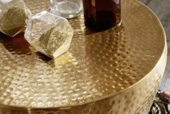 Beistelltisch - goldfarben - Aluminium -Wohnzimmer Verkäufe 9003292800 04 1600Wx1600H