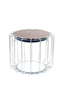 Tisch-Hocker COMFORTABLE - petrol-silber - Metall 8 Tisch-Hocker COMFORTABLE - petrol-silber - Metall -Wohnzimmer Verkäufe 9003394900 04 1600Wx1600H