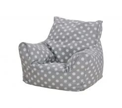 Kindersitzsack DOTS GREY - grau -Wohnzimmer Verkäufe 9003458300 09 1600Wx1600H