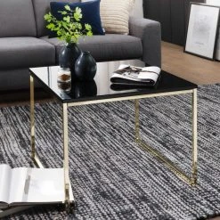 Couchtisch - gold-schwarz - 60 cm breit -Wohnzimmer Verkäufe 9003558500 04 1600Wx1600H