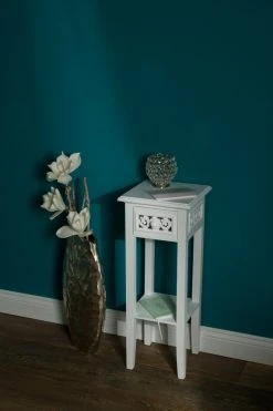 Telefontisch ROMANTIC - weiß - mit Schubkasten -Wohnzimmer Verkäufe 9003653400 04 1600Wx1600H