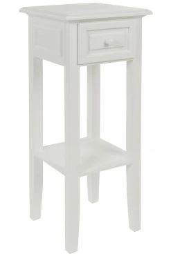 Telefontisch KLASSIK - weiß - 67 cm hoch