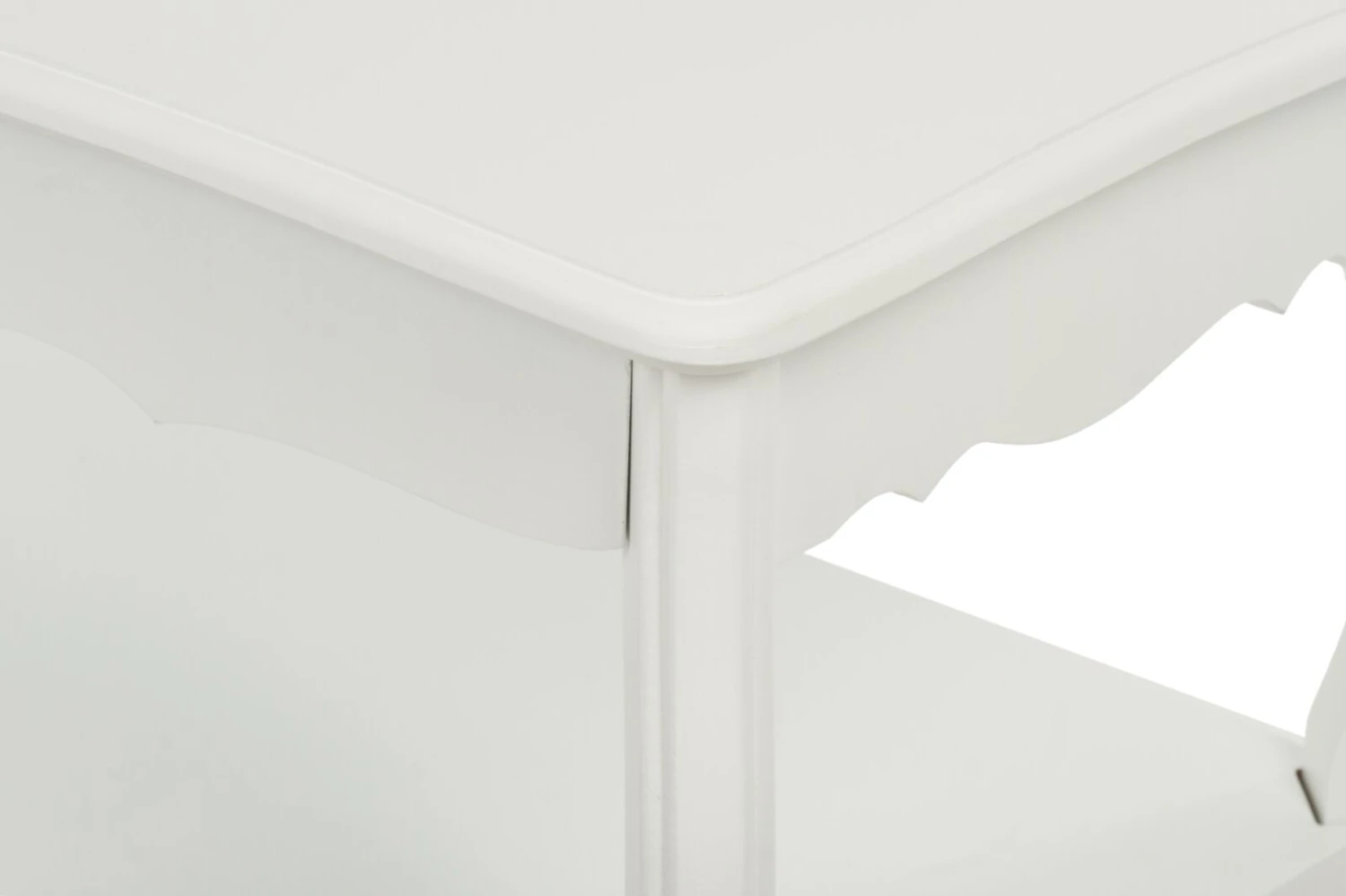 Couchtisch MERIDIAN - weiß - 88 cm 2 Couchtisch MERIDIAN - weiß - 88 cm – Bild 2