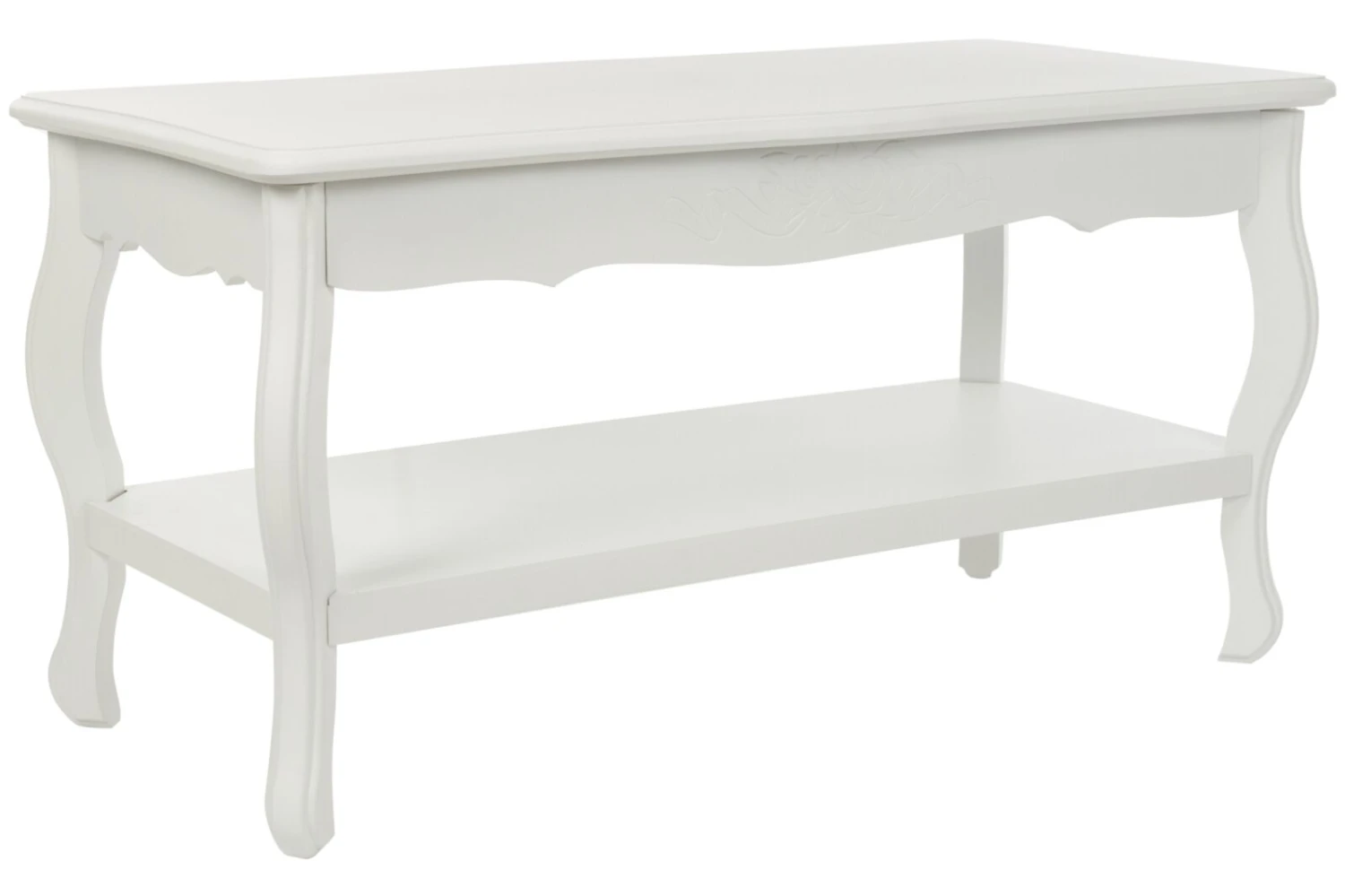 Couchtisch MERIDIAN - weiß - 88 cm 1 Couchtisch MERIDIAN - weiß - 88 cm