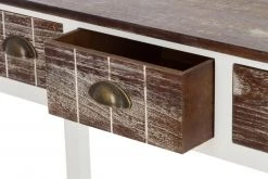 Konsolentisch - weiß-braun - 3 Schubladen - 90 cm breit -Wohnzimmer Verkäufe 9003655200 03 1600Wx1600H