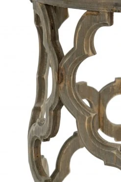 Beistelltisch AMAZONIA - Tannenholz dunkel - ø 39,5 cm -Wohnzimmer Verkäufe 9003655800 03 1600Wx1600H